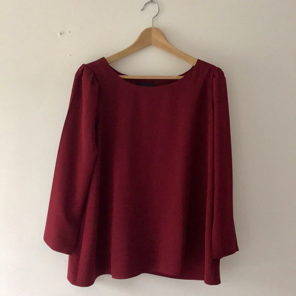 Hatch Maternity Tunic Blouse with Bow | Size 1